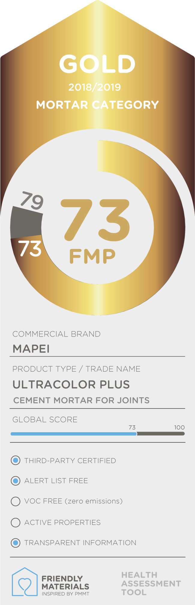 Ultracolor Plus gold 73