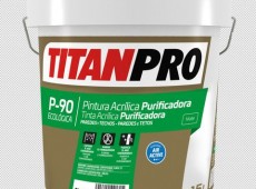 PINTURA ACRÍLICA PURIFICADORA TITANPRO P-90