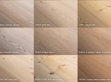 Suelo de madera natural