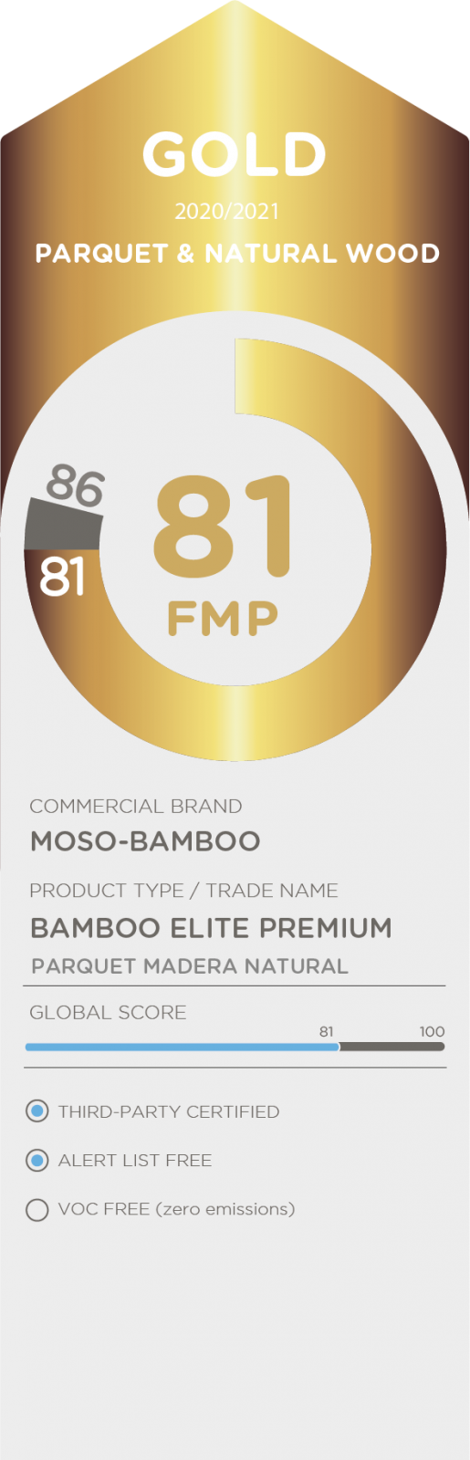 MOSO BAMBOO ELITE PREMIUM  