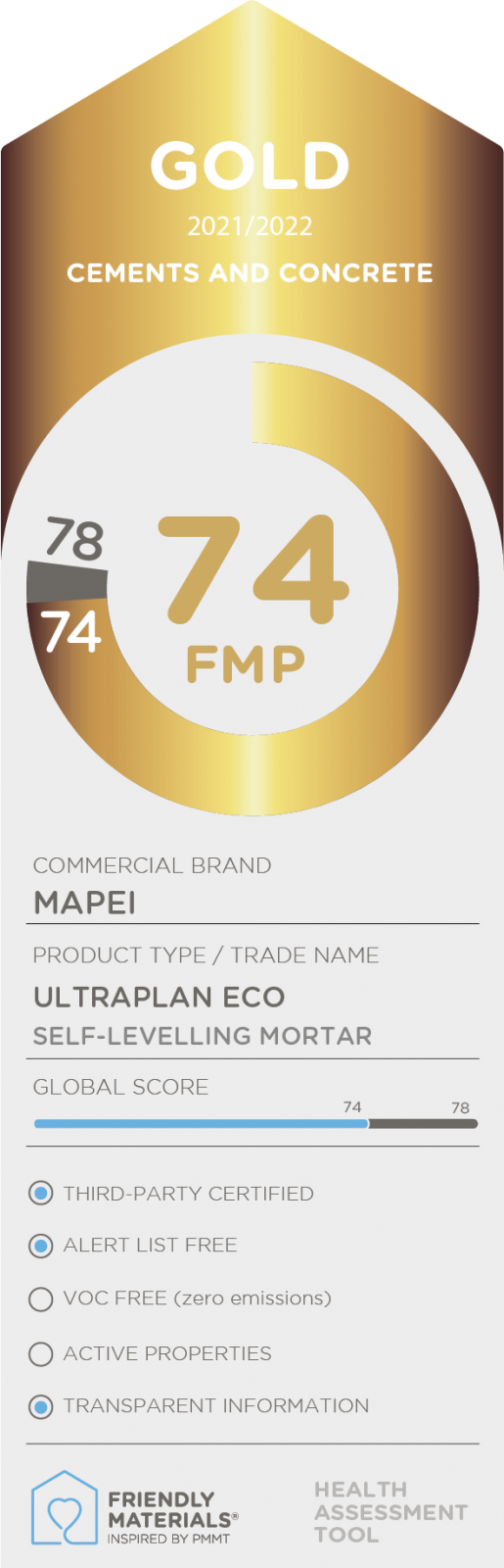ULTRAPLAN ECO gold 74