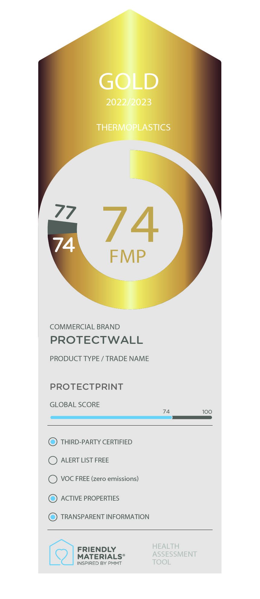 PROTECTPRINT gold 74