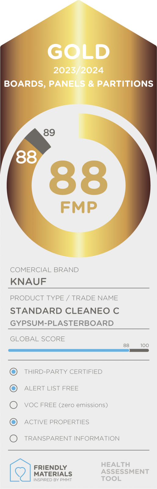 STANDARD CLEANEO C gold 88