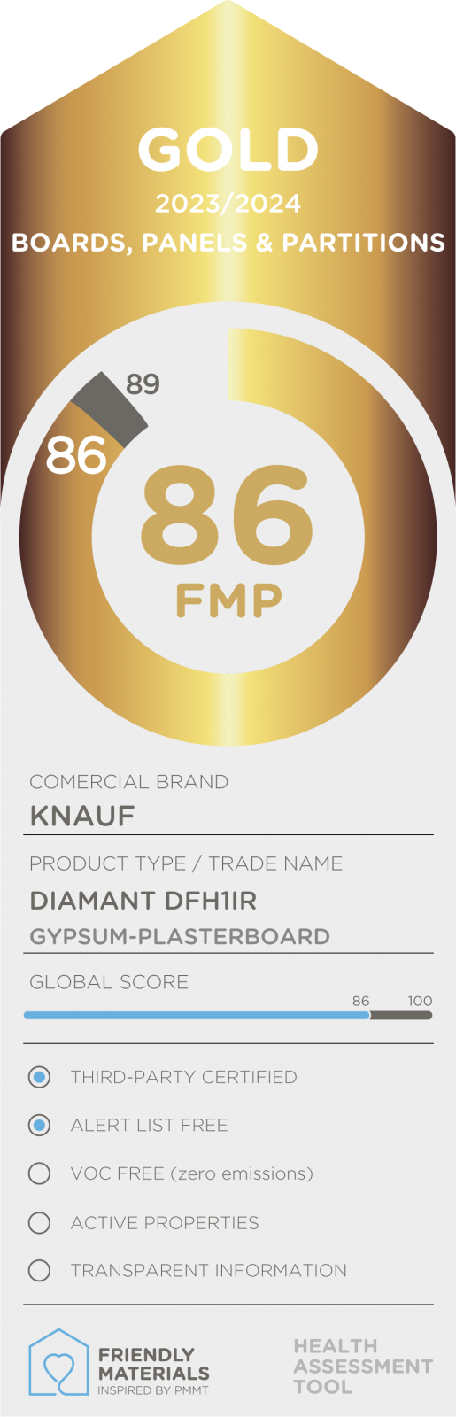 DIAMANT gold 86