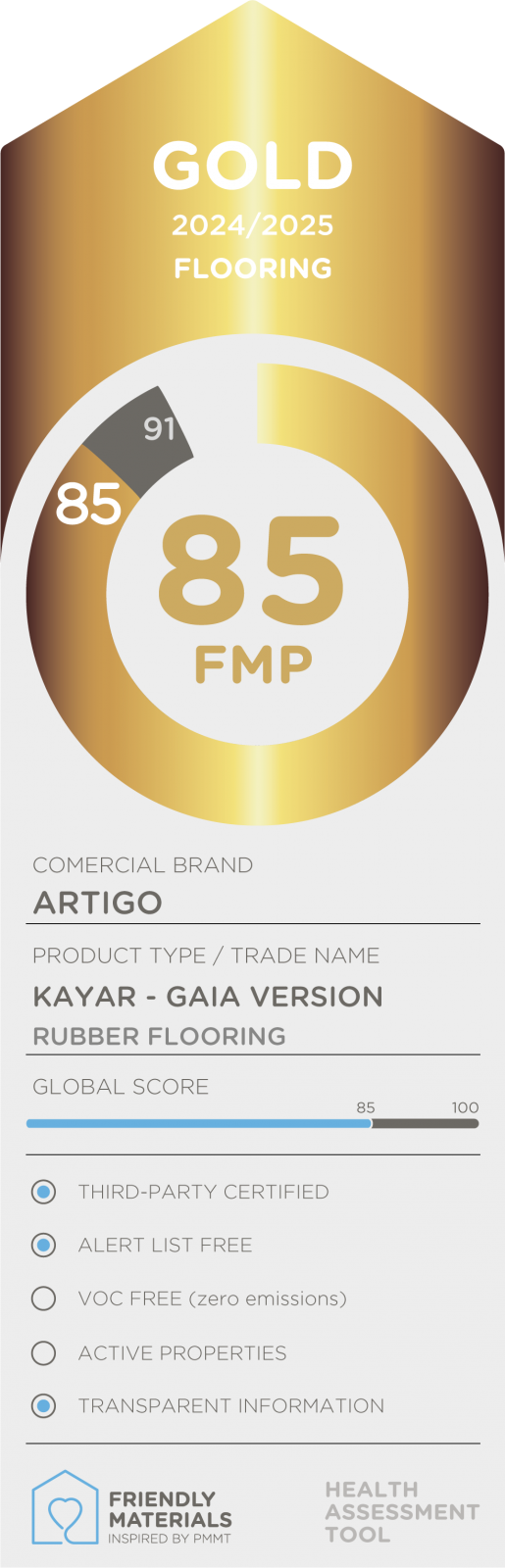 KAYAR gold 85