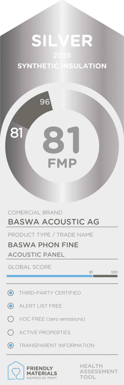 BASWA Phon Fine silver 81