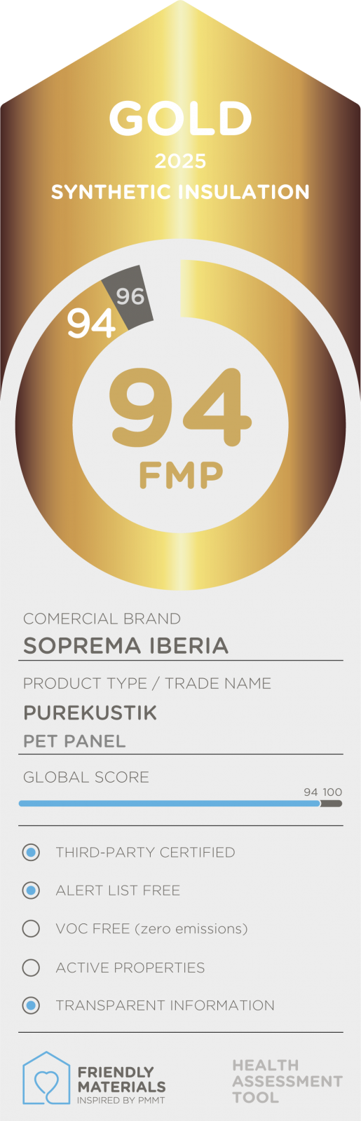 PUREKUSTIK gold 94