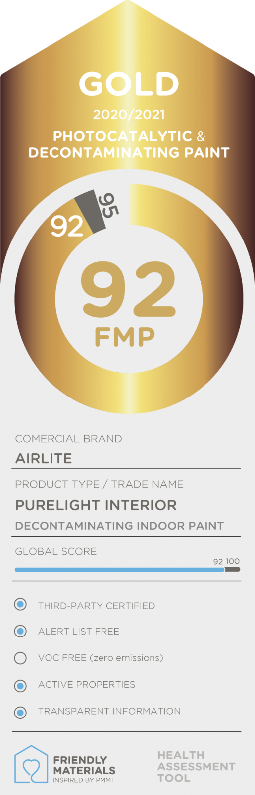 Purelight Interior gold 92